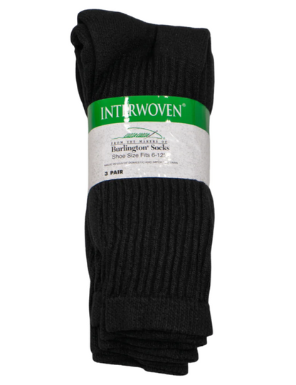 Burlington Interwoven full cushion socks- 3 pack